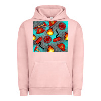 Pigment Salmon firefighter equipment Urban Hoodie - Artiststas