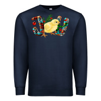 Navy christmas joy chick Premium Sweatshirt - RanaPortraitStore