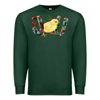 Sports Green christmas joy chick Premium Sweatshirt - RanaPortraitStore