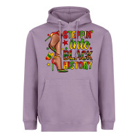 Lavender steppin into black history Heavyweight Hoodie - Zillion Design Studio