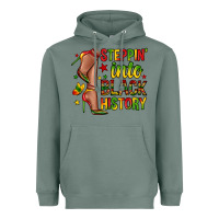 Sage steppin into black history Heavyweight Hoodie - Zillion Design Studio