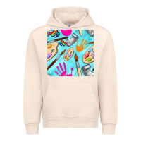Sandshell find art class seamless pattern Urban Hoodie - BundleAndBundleShop