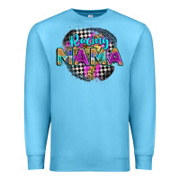 Ocean Blue racing mama Premium Sweatshirt - Zillion Design Studio