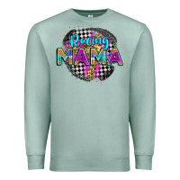 Seafoam racing mama Premium Sweatshirt - Zillion Design Studio