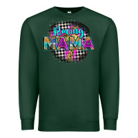 Sports Green racing mama Premium Sweatshirt - Zillion Design Studio