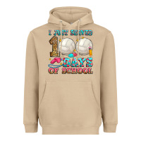 Mushroom i just served 100 days of school volleyball Heavyweight Hoodie - Zillion Design Studio