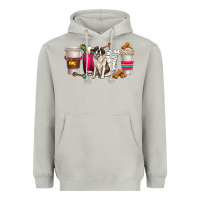 Moon Dust st. bernard dog coffee cups Heavyweight Hoodie - texasbilliewilder