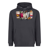Smoke st. bernard dog coffee cups Heavyweight Hoodie - texasbilliewilder