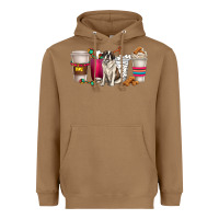 Toasted Coconut st. bernard dog coffee cups Heavyweight Hoodie - texasbilliewilder