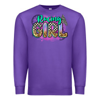 Purple racing girl Premium Sweatshirt - Zillion Design Studio