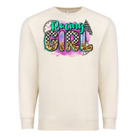Sandshell racing girl Premium Sweatshirt - Zillion Design Studio
