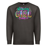 Smoke racing girl Premium Sweatshirt - Zillion Design Studio