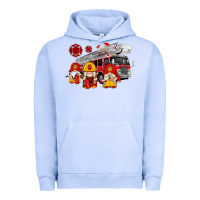 Pigment Grape Ice fire truck gnomes Urban Hoodie - Artiststas