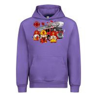 Tulip fire truck gnomes Urban Hoodie - Artiststas