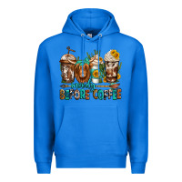 True Royal moody before coffee longhaired cow coffee Premium Hoodie - Jasminsmagicworld