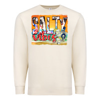 Sandshell salty vibes Premium Sweatshirt - texasbilliewilder