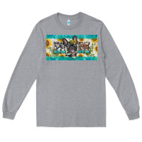 Heather Grey french bulldog mom license plate template Long Sleeve Tee - BarkalooDesign
