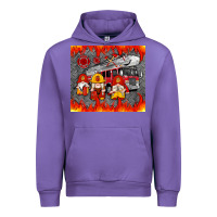 Tulip fire truck gnomes Urban Hoodie - Artiststas