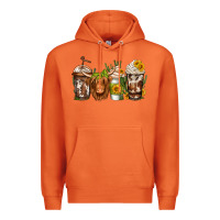 Carrot longhaired cow coffee Premium Hoodie - Jasminsmagicworld