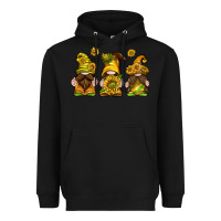 Black sunflower gnomies Heavyweight Hoodie - texasbilliewilder