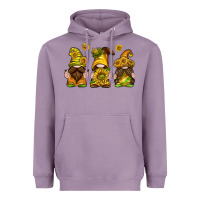 Lavender sunflower gnomies Heavyweight Hoodie - texasbilliewilder