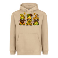 Mushroom sunflower gnomies Heavyweight Hoodie - texasbilliewilder