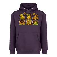 Plum sunflower gnomies Heavyweight Hoodie - texasbilliewilder