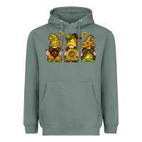Sage sunflower gnomies Heavyweight Hoodie - texasbilliewilder