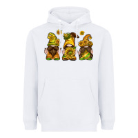 White sunflower gnomies Heavyweight Hoodie - texasbilliewilder