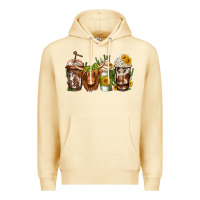 Pina Colada longhaired cow coffee Premium Hoodie - Jasminsmagicworld