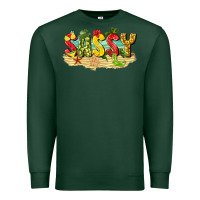 Sports Green sassy beach Premium Sweatshirt - texasbilliewilder