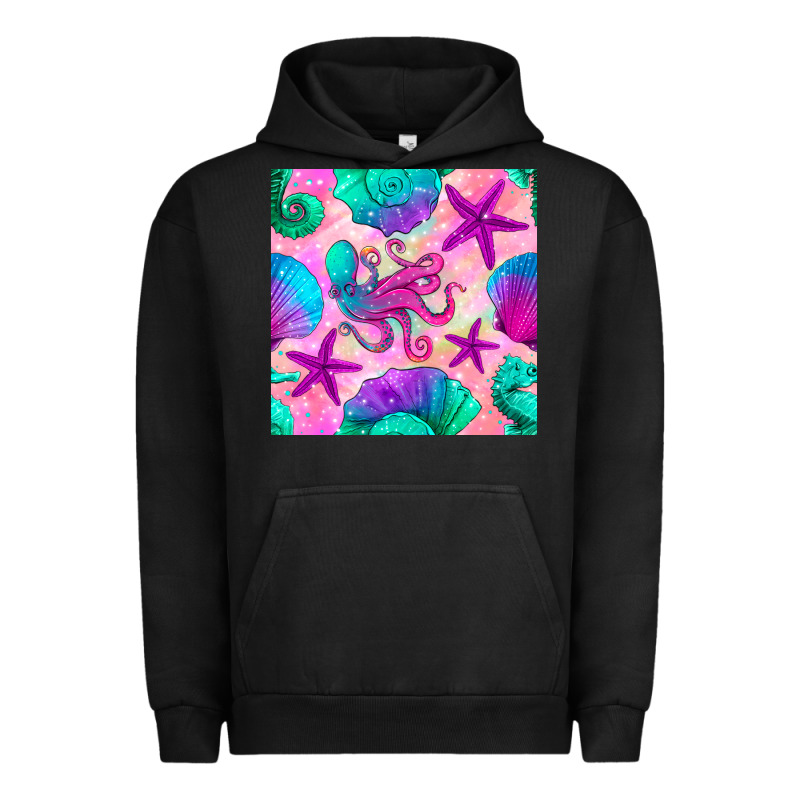 Summer Beach Seamless Pattern Urban Hoodie by BundleAndBundleShop | Teevron