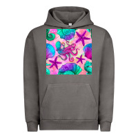 Pigment Tornado summer beach seamless pattern Urban Hoodie - BundleAndBundleShop