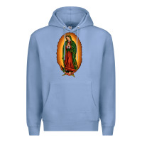 Colony Blue our lady of Guadalupe Premium Hoodie - JahusDesignShop