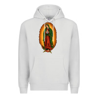 Dove Grey our lady of Guadalupe Premium Hoodie - JahusDesignShop