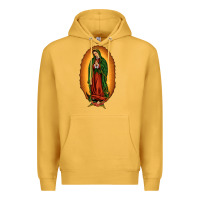 Mustard our lady of Guadalupe Premium Hoodie - JahusDesignShop