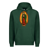 Sports Green our lady of Guadalupe Premium Hoodie - JahusDesignShop