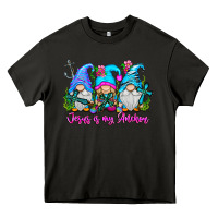 Asphalt Jesus Is My Anchor Heavy Core Tee - CowhideDigitalArt