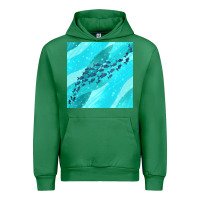 Emerald fish and sea seamless pattern Urban Hoodie - BundleAndBundleShop