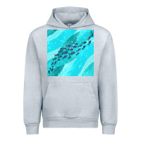 Heather Grey fish and sea seamless pattern Urban Hoodie - BundleAndBundleShop