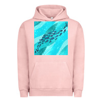 Pigment Salmon fish and sea seamless pattern Urban Hoodie - BundleAndBundleShop