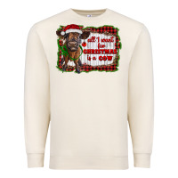 Sandshell all i want for christmas is a cow highland calf Premium Sweatshirt - RanaPortraitStore