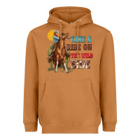 Meerkat take a ride on the wild side with rodeo Heavyweight Hoodie - texasbilliewilder