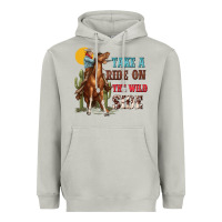 Moon Dust take a ride on the wild side with rodeo Heavyweight Hoodie - texasbilliewilder