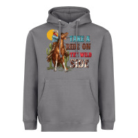 Storm take a ride on the wild side with rodeo Heavyweight Hoodie - texasbilliewilder