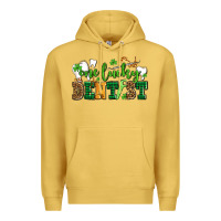 Antique Gold st patricks day one lucky dentist Premium Hoodie - AdoDesignShop