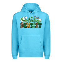 Ocean Blue st patricks day one lucky dentist Premium Hoodie - AdoDesignShop