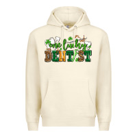 Sandshell st patricks day one lucky dentist Premium Hoodie - AdoDesignShop