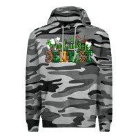 Slate Camo st patricks day one lucky dentist Premium Hoodie - AdoDesignShop