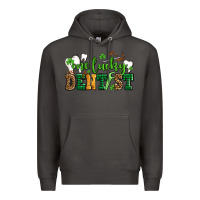 Smoke st patricks day one lucky dentist Premium Hoodie - AdoDesignShop